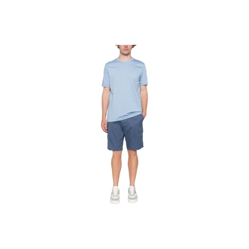 Tommy Hilfiger Logo embroidered Cotton T shirt-1