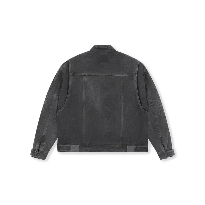 BONELESS Jacket Unisex Washed Gray-3