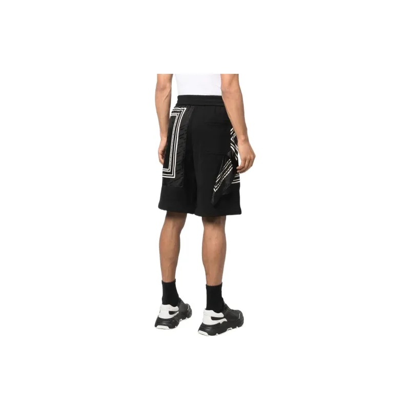 VERSACE La Greca Logo Printed Shorts-5