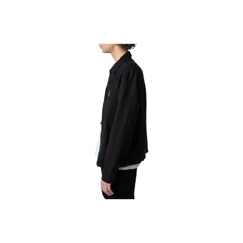 Zadig&Voltaire Kido Linen Jacket-4