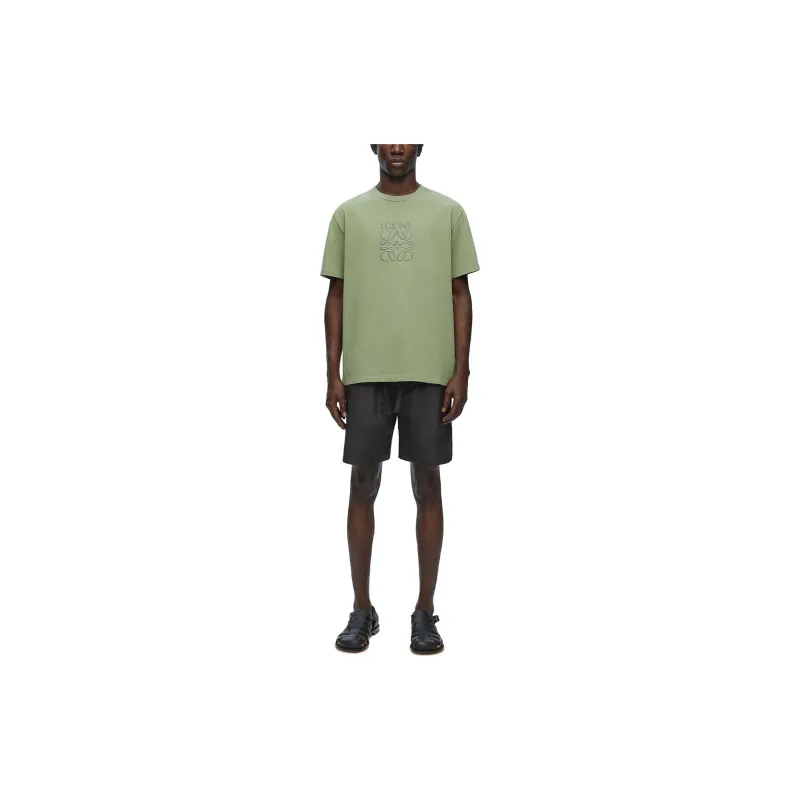LOEWE T Shirt Men's Khaki Green-1