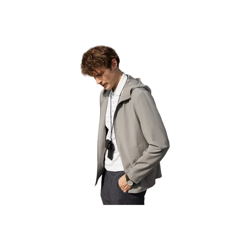 GOLDLION Jackets Coats Men's Light Coffee-3