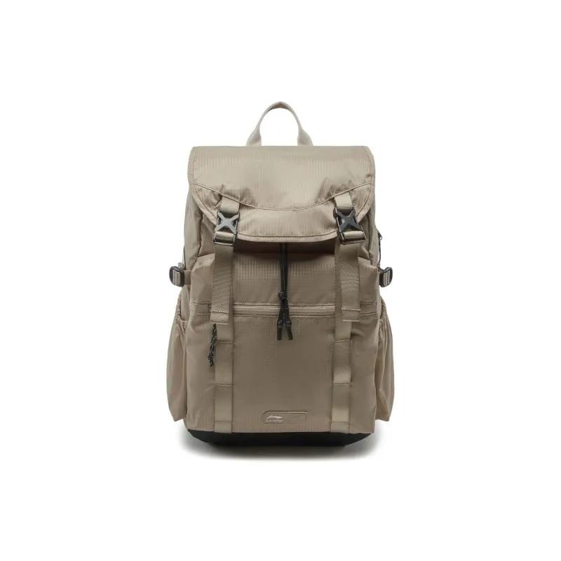 LiNing Polyamide Backpack Unisex Mink Taupe-0