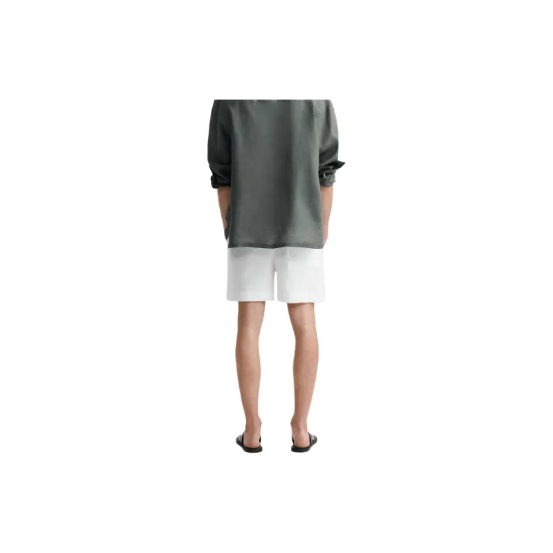 ZARA Casual Shorts Men White-3