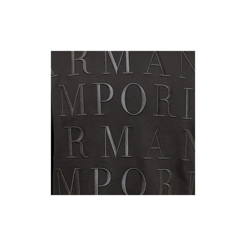 EMPORIO ARMANI Sweatshirts Men Black-5