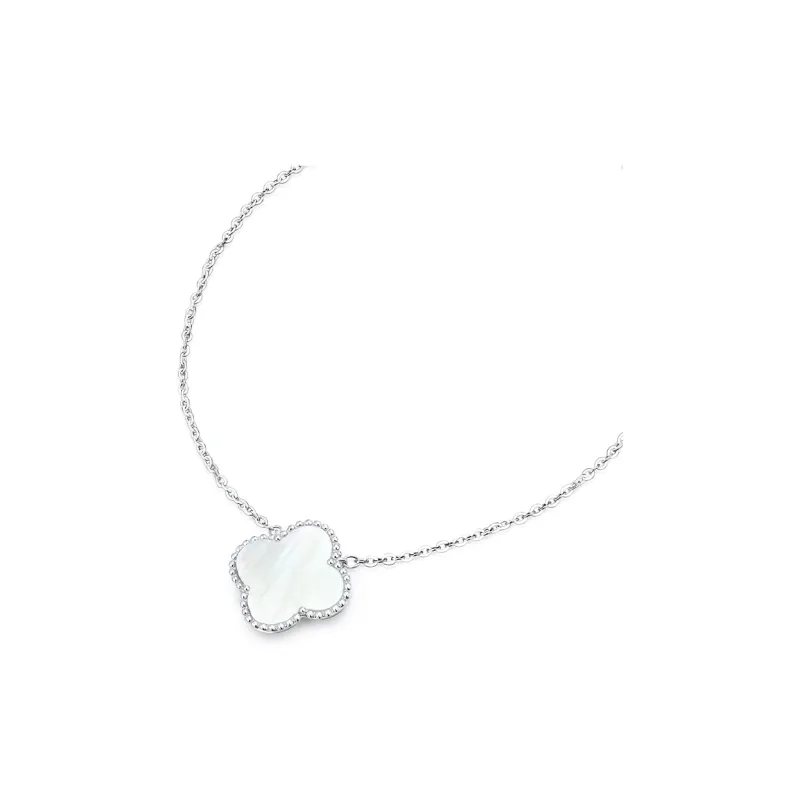 KADER S925 Silver Necklaces Women's Box Good Luck-1