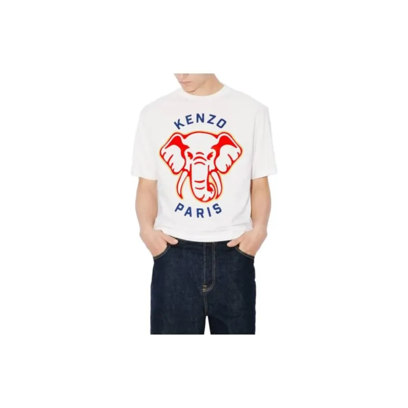 KENZO SS24 Drop Shoulder Sleeve T Shirt Men's-2