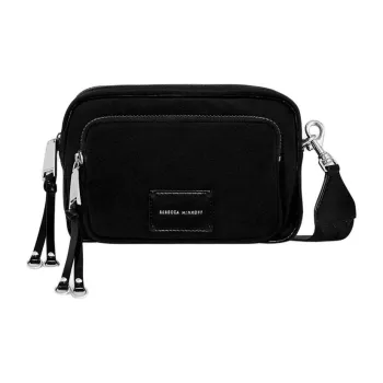 REBECCA MINKOFF Nylon Shoulder Bag Crossbody Bag Women's Black
