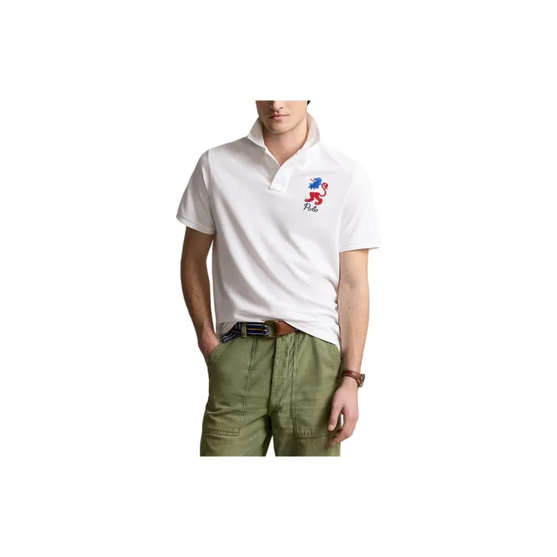 Polo Ralph Lauren SS24 Polo Shirt Men's Oxford White-2