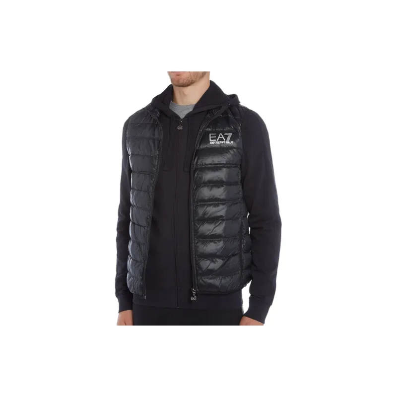 EMPORIO ARMANI Logo Printed Zipped Down Gilet-2