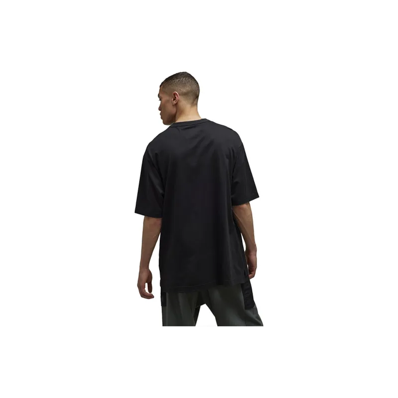 Y-3 Gfx S/S Logo-flocked T-shirt-2
