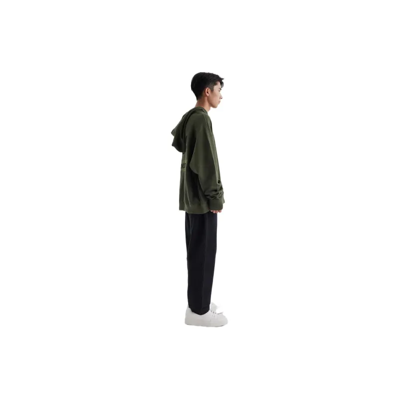 Mitchell Ness Sweatshirts Unisex Olive Green-7