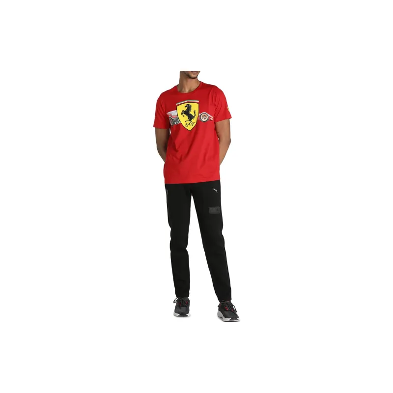 PUMA Ferrari T Shirts Men Race Red-2
