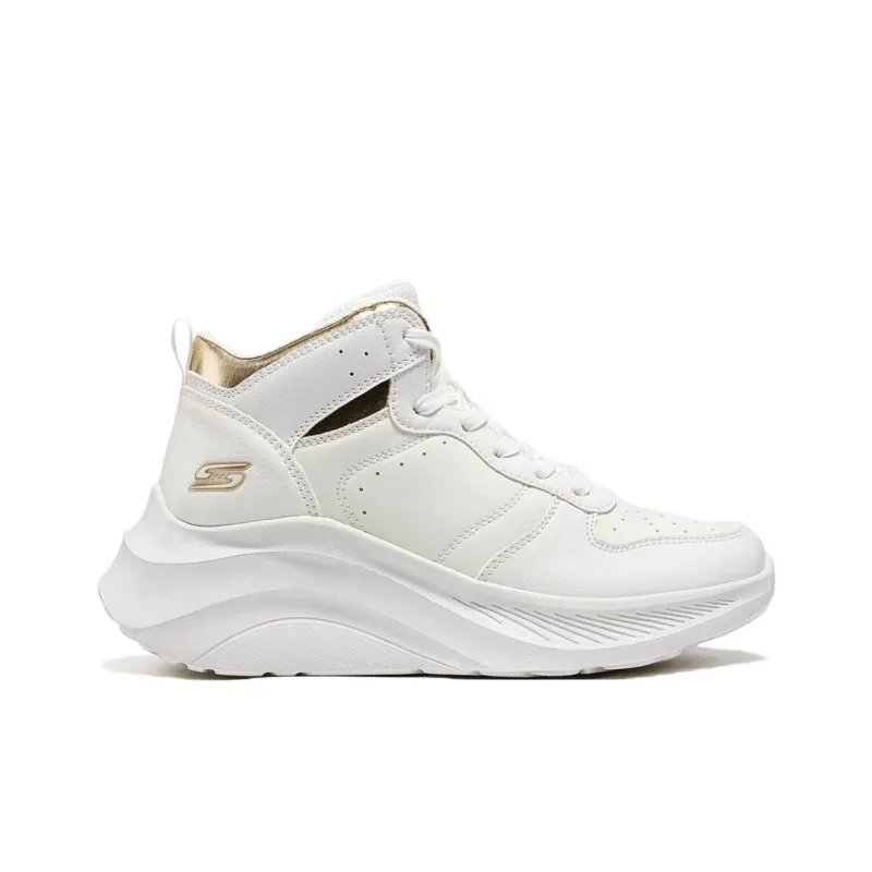 Skechers BOBS Sport Slip Resistant Mid Top Casual Shoes Women's White-1