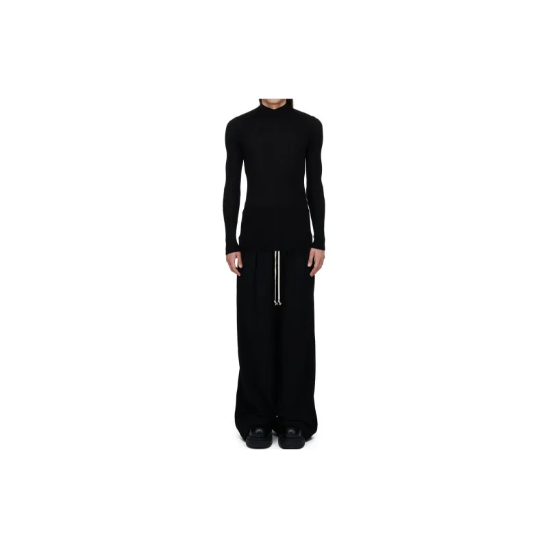 RICK OWENS Ribbed Knit Lupetto Jumper-2