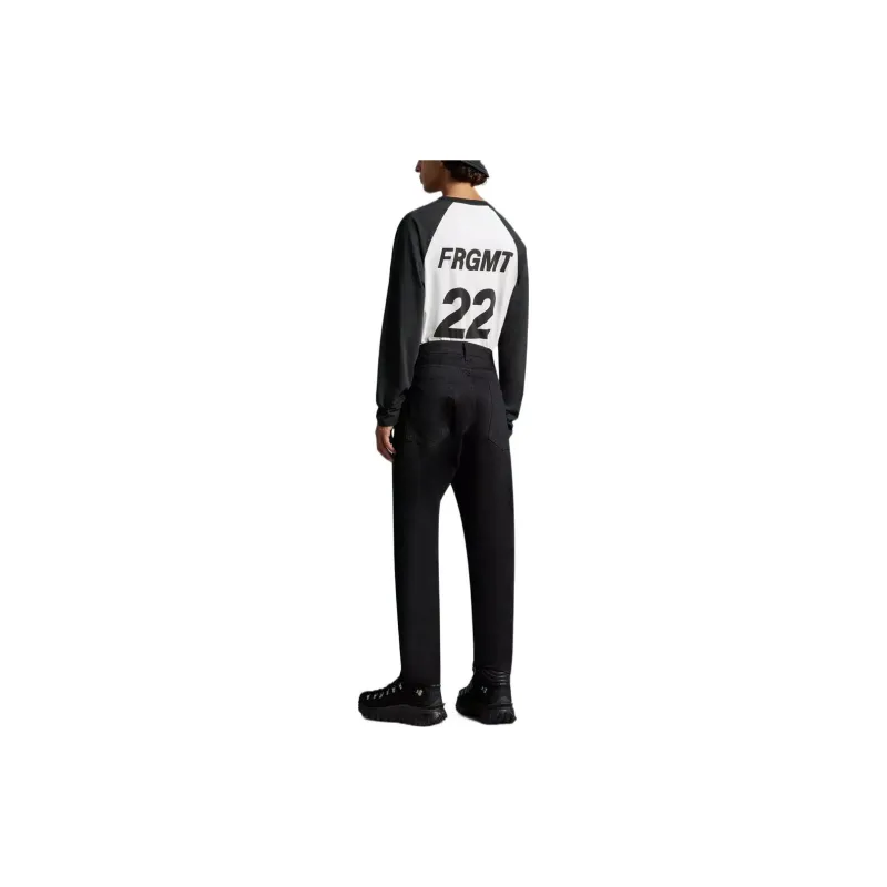 Moncler Genius Moncler X Fragment Hiroshi Fujiwara Logo Embroidered Pants-2