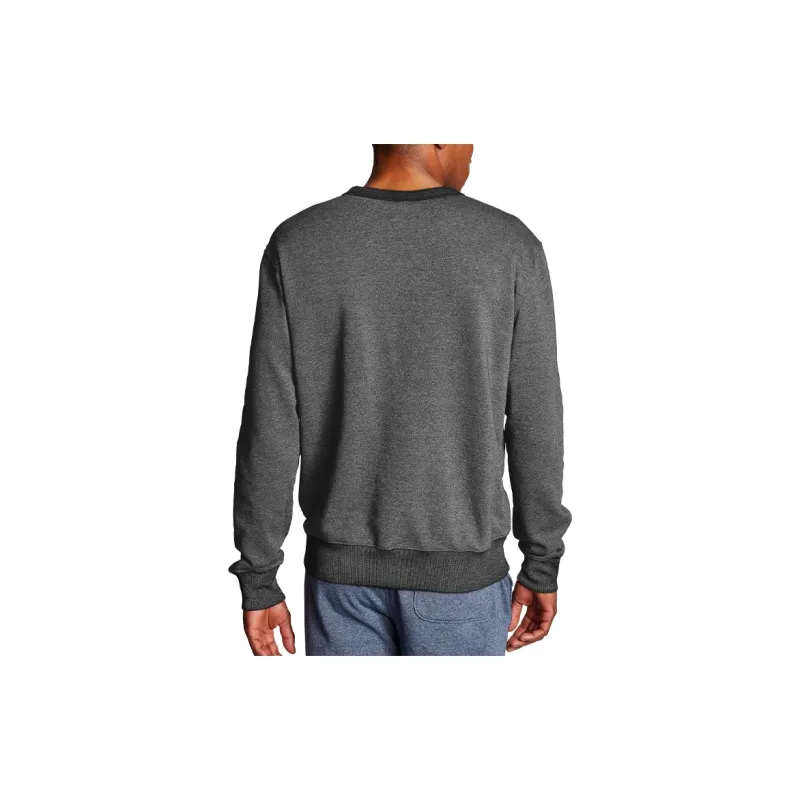 Champion Moderate Crew Neck Loose Fit Regular Sweatshirt US Version Unisex Gray-4