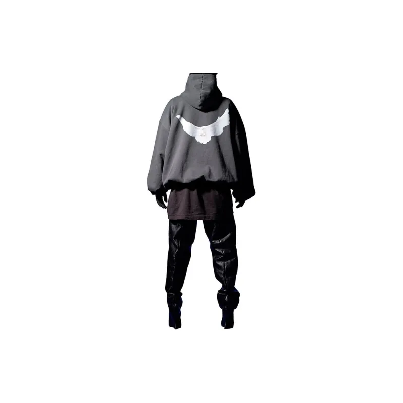 YEEZY X GAP X Balenciaga Dove Hoodie Dark Grey M - POIZON