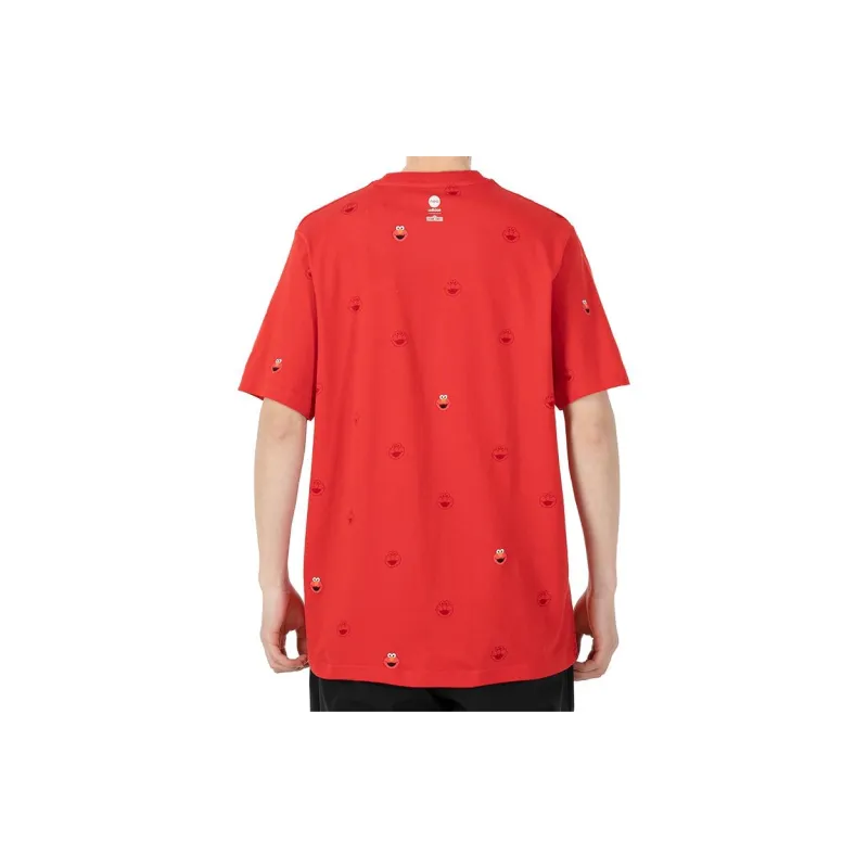 Adidas Neo Sesame Street Co branded Collection T Shirt Men's Red-5