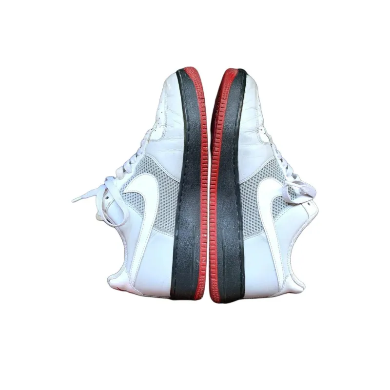 Nike Air Force 1 Cushioning Anti-Slip And Wear-Resistant Low-Top Basketball Shoes Men's White-5