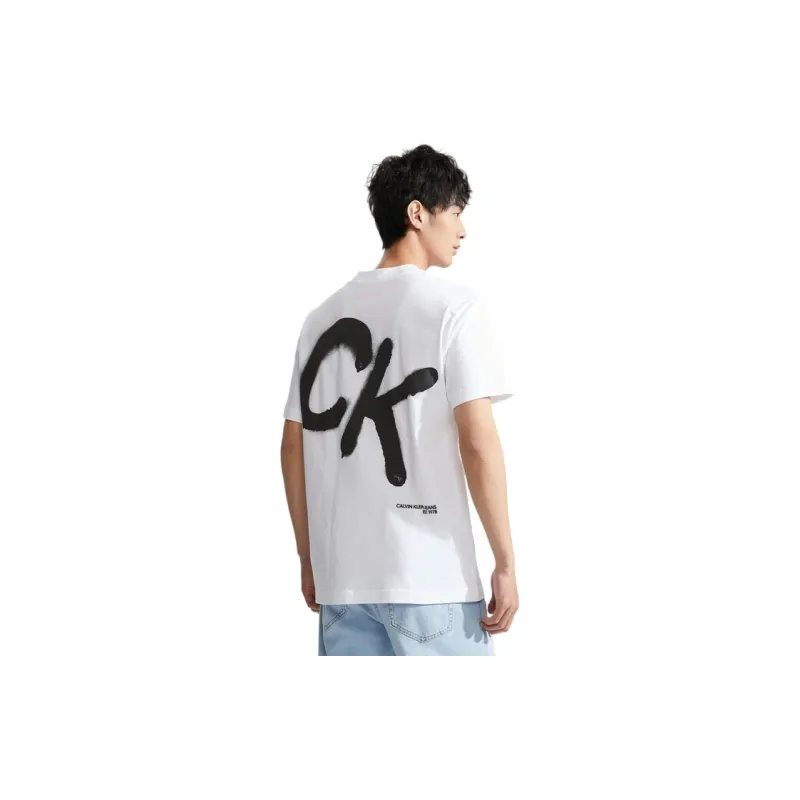 Calvin Klein Logo print Cotton T shirt-2