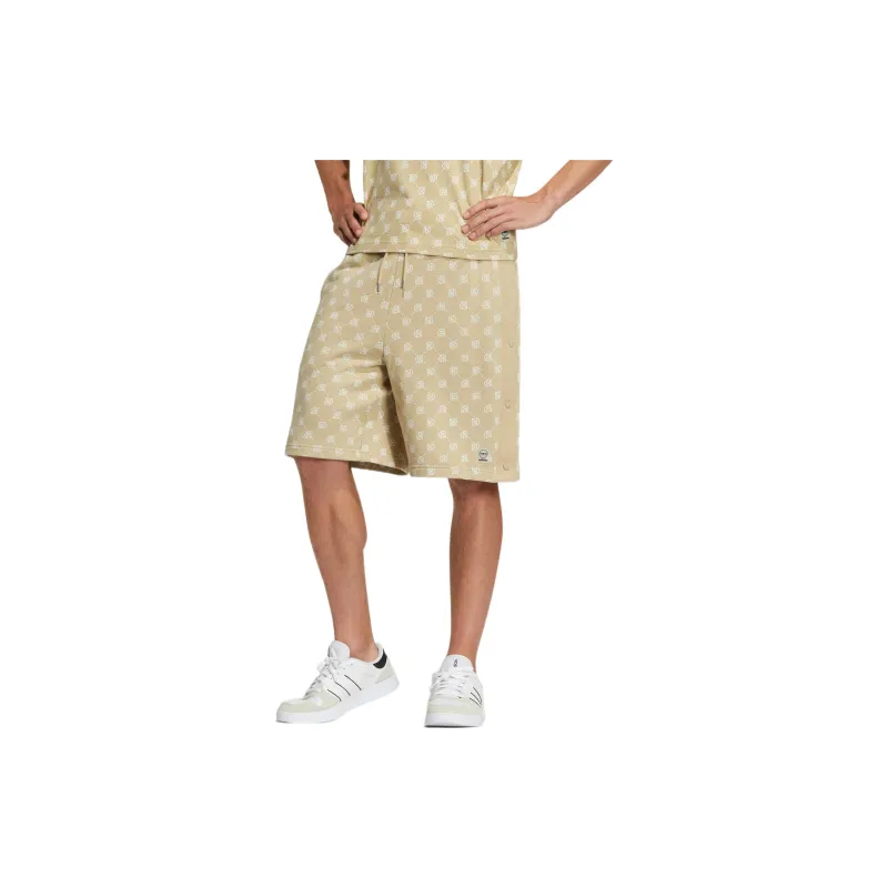 Adidas Neo Shorts Men's Grassland Brown-1