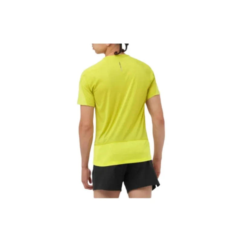 SALOMON CROSS RUN T-Shirt Men's Sulfur Spring-2