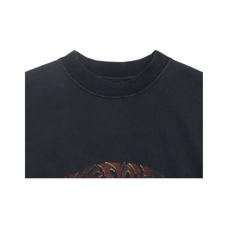 Balenciaga Men's Offshore Oversized T-Shirt Gray-7