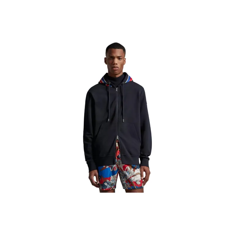 Moncler Sweatshirts Men Dark Blue-1