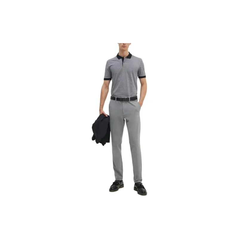HUGO BOSS Slim Fit Stretched Trousers-2