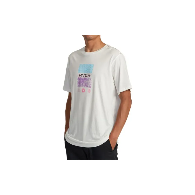 RVCA T-Shirts Men Antique White-3