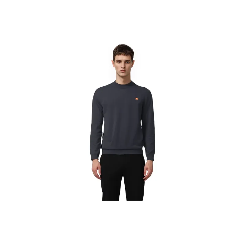 KENZO Flower patch Crew neck Sweatshirt-6