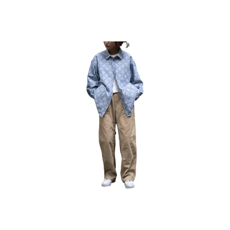 Doe X GAP Shirts Unisex Light Blue-1