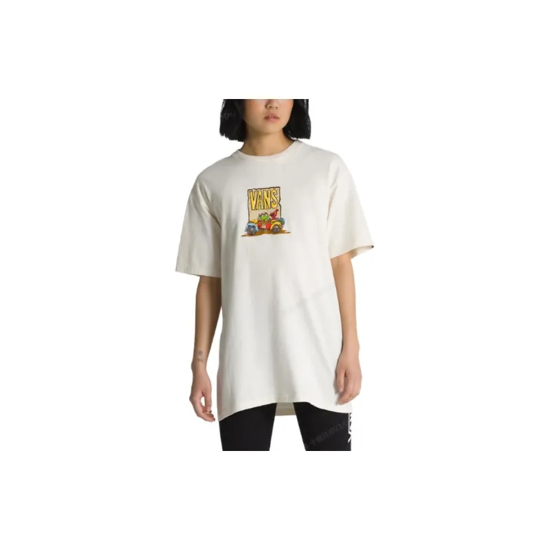 Sesame Street X Vans T-Shirts Unisex Antique White-3