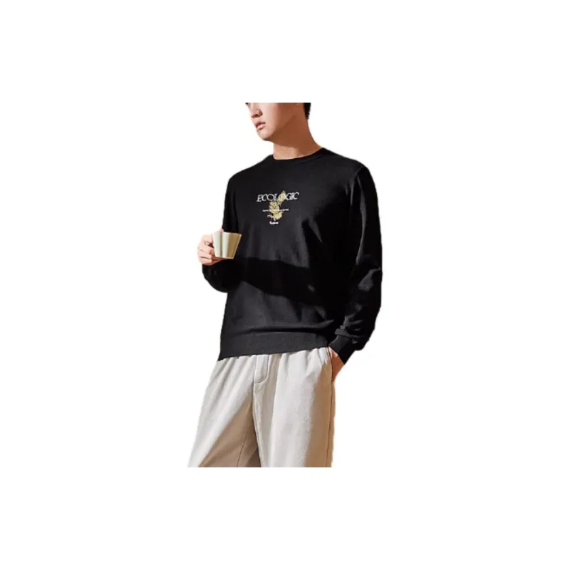 Cabbeen Sweaters Men Coal Black 01-2