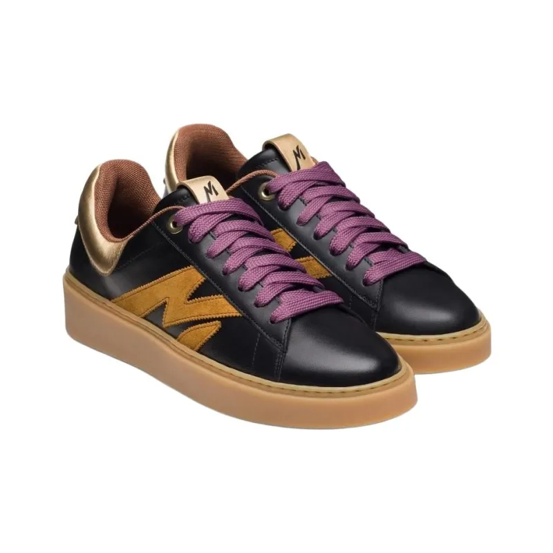 Magnanni Electra Low-Top Skateboard Shoes Women's Black-2