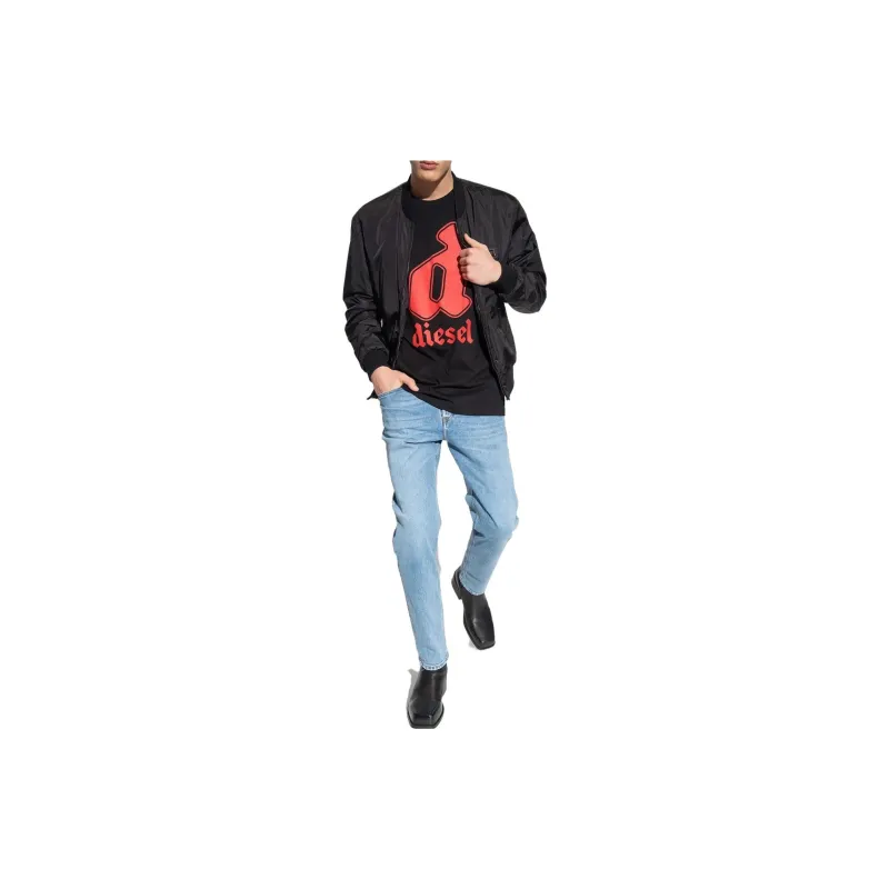 DIESEL T Shirts Men Black-1