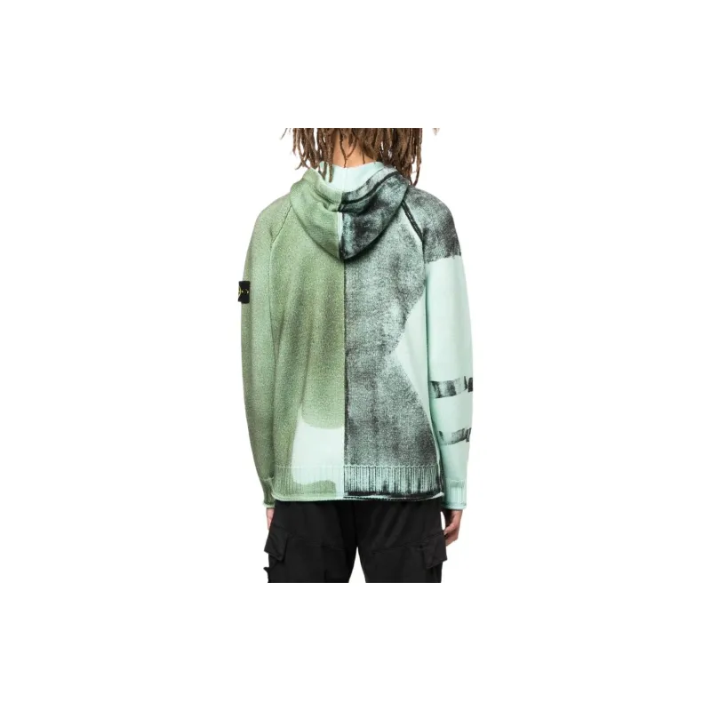STONE ISLAND Two tone Hoodie-2