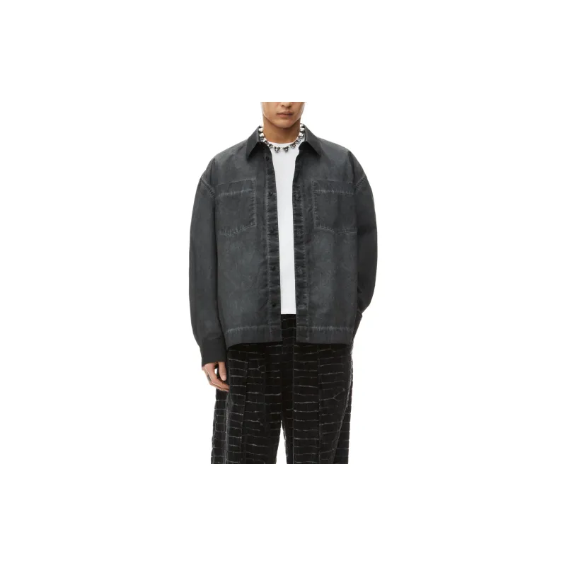 Alexander Wang FW24 Shirt Men's Gray-3