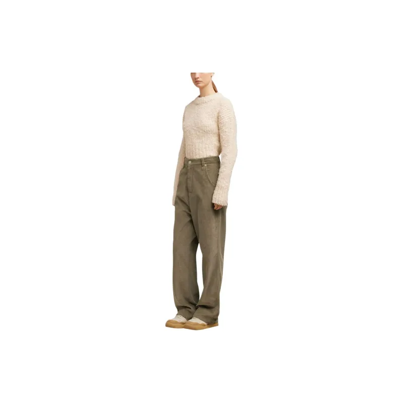 Ami Baggy Fit Trousers-1