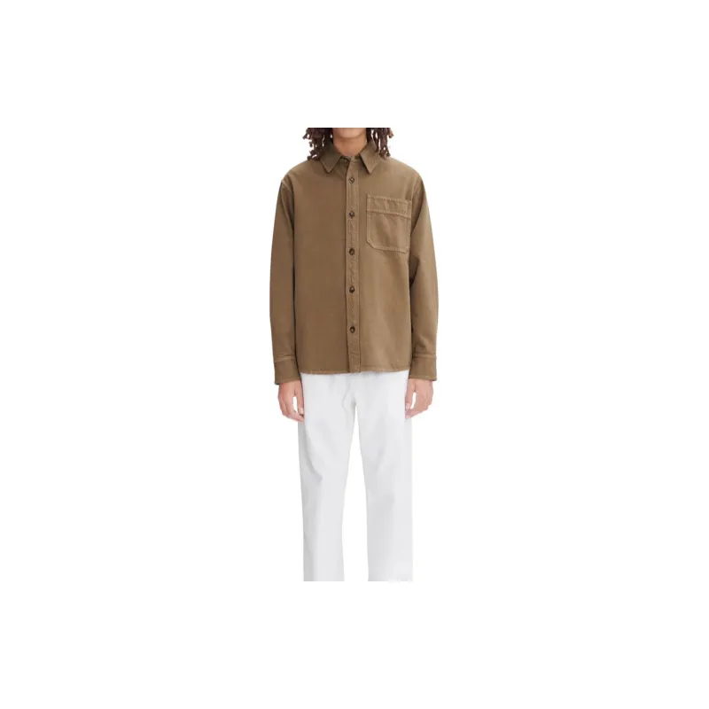 A.P.C Logo embroidered Shirt-1