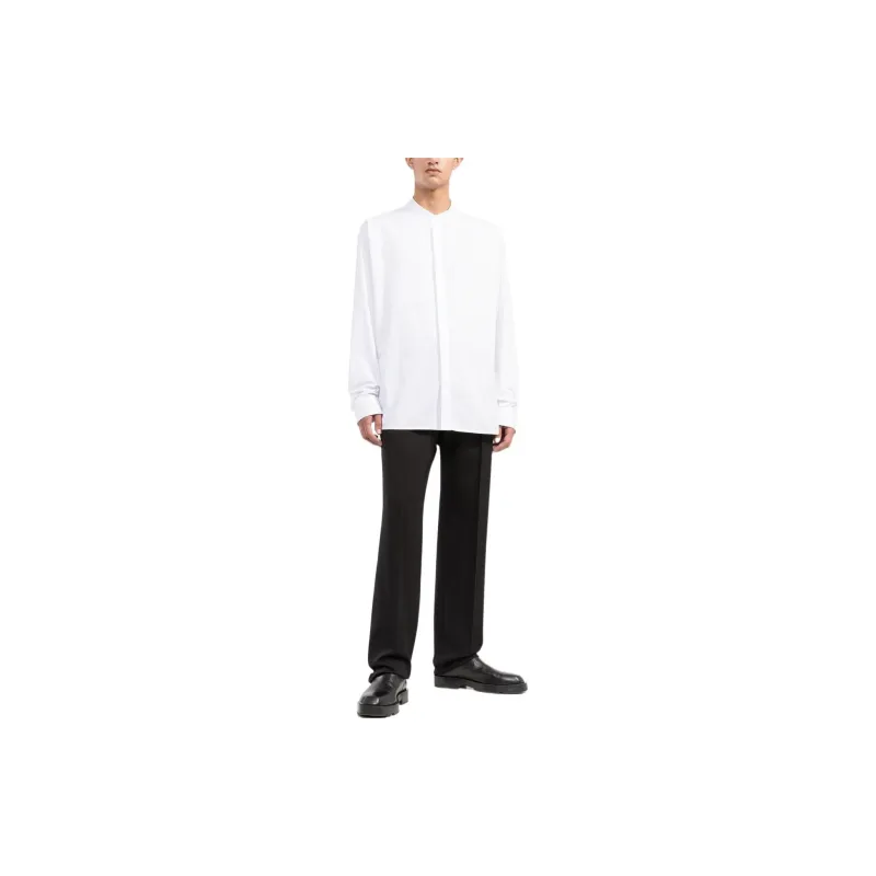 BALMAIN Long sleeved Cotton Shirt-1