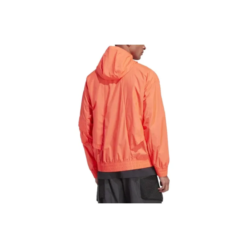 Adidas Windbreaker Jackets Men Orange-3