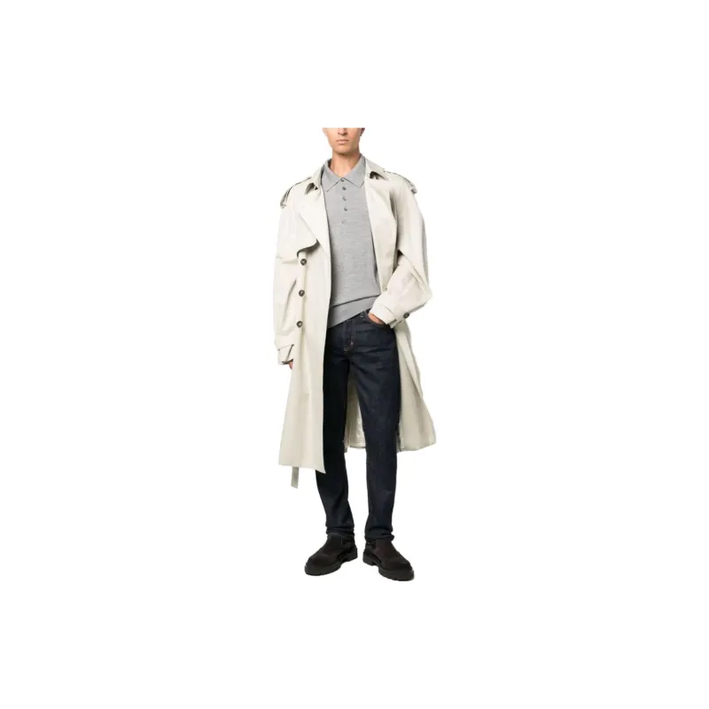 TOM FORD Long Sleeved Knitted Polo Shirt-3