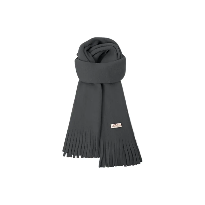 CARTELO Polyester, Faux Cashmere Knit Scarves Unisex-5