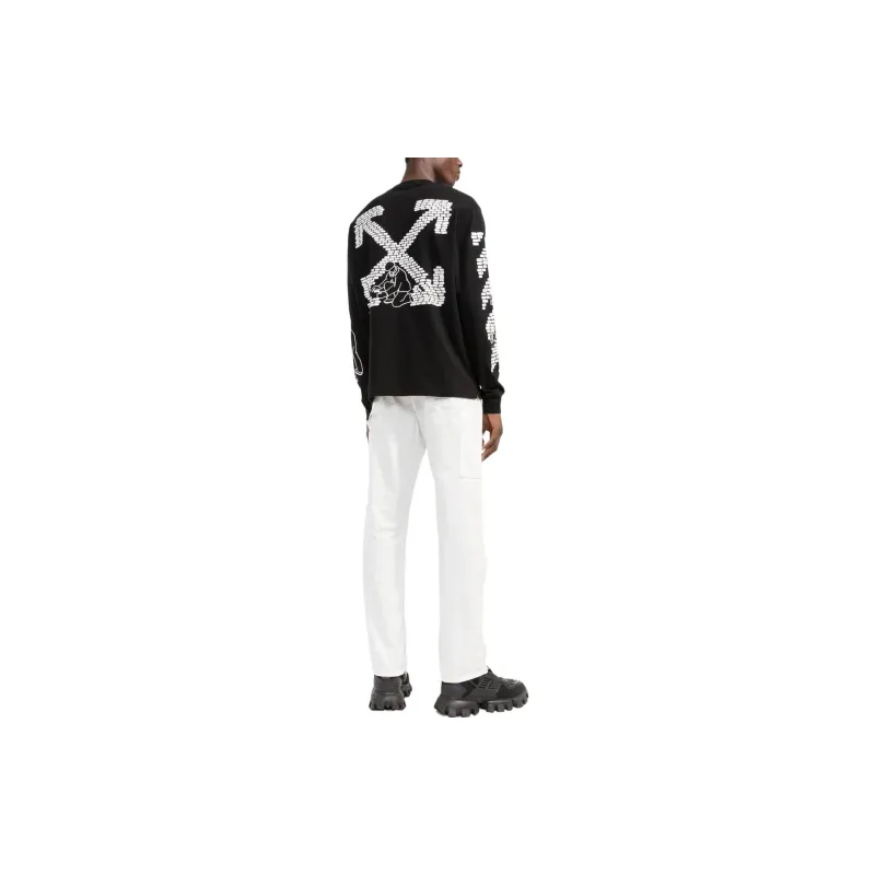 OFF WHITE Bricks Skate L/S T Shirt-2