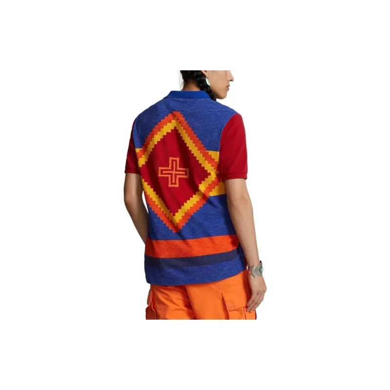 Polo Ralph Lauren PRL X Naiomi Glasses Mesh Shirt Polo Shirt Unisex Multicolor-3