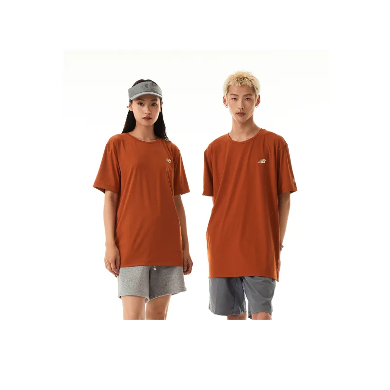 New Balance T Shirt Unisex Orange-9