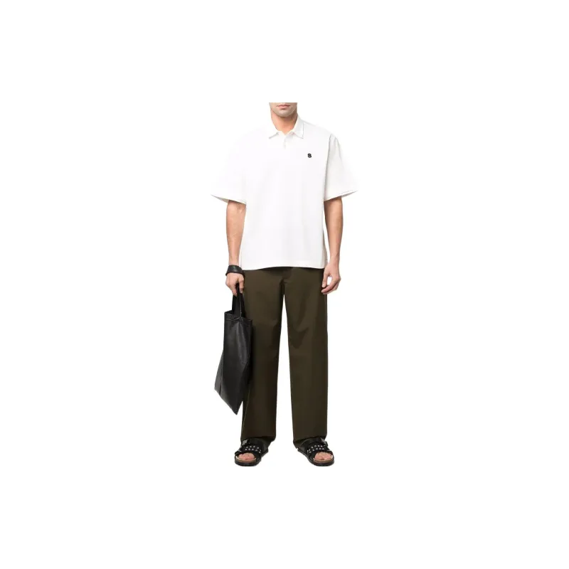 Sacai Polo Shirts Men White-1