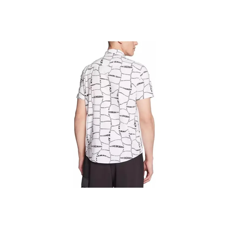 ARMANI EXCHANGE SS23 Shirt Men's White-4